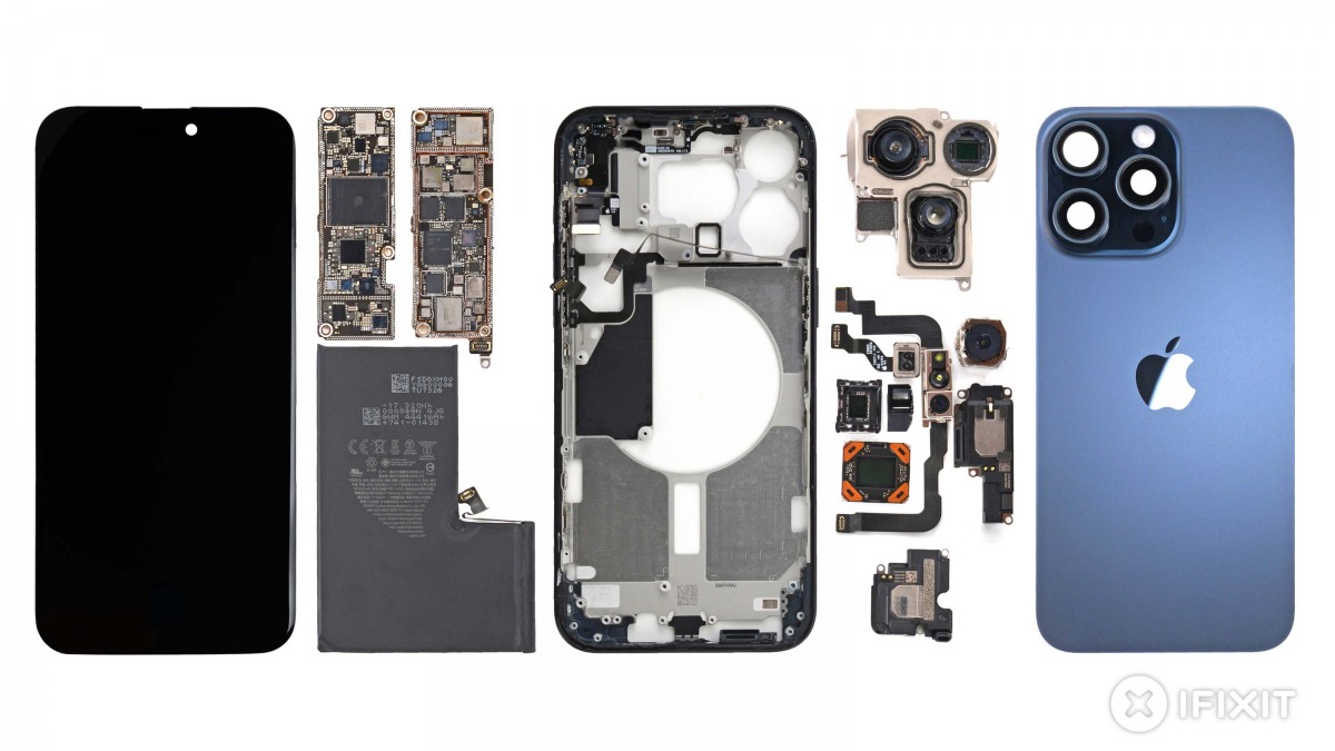 iPhone 15 Pro Max teardown on iFixit reveals more of the same 